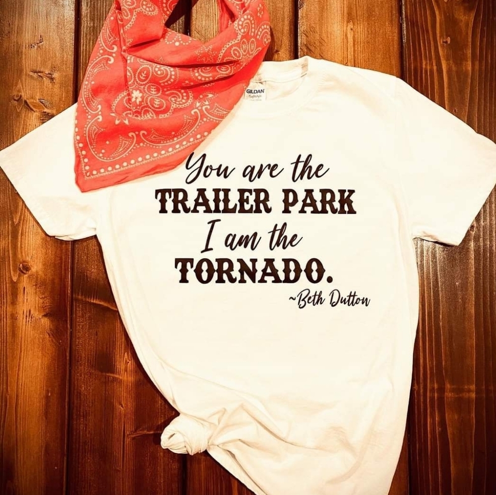 You are the trailer park I am the tornado-beth